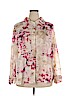Chaps 100% Polyester Ivory Long Sleeve Blouse Size 2X - photo 1