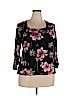 Assorted Brands Black 3/4 Sleeve Top Size 2X - photo 1
