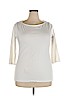 Merona Ivory 3/4 Sleeve Top Size XXL - photo 1