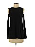 Topshop Black Long Sleeve Top Size 4 - photo 1