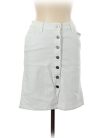 Earl Jean Denim Skirt (view 1)
