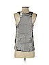 Forever 21 100% Rayon Gray Sleeveless Blouse Size XS - photo 2