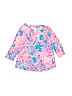 Lilly Pulitzer 100% Cotton Pink Long Sleeve Henley Size 8 - photo 1