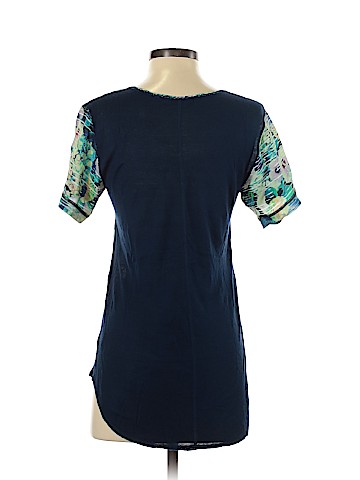 Nanette Lepore Short Sleeve Silk Top (view 2)