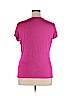Assorted Brands Pink Short Sleeve Top Size XL - photo 2