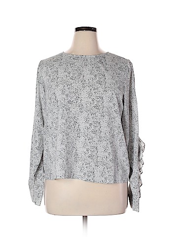 A New Day Long Sleeve Blouse (view 1)
