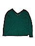Halogen 100% Cashmere Green Cashmere Pullover Sweater Size 1 - photo 1