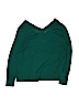 Halogen 100% Cashmere Green Cashmere Pullover Sweater Size 1 - photo 2