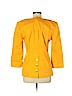 Escada 100% Cotton Orange Blazer Size EU 38 / US 8 - photo 2