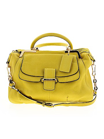 Coach Leather Satchel (view 1)