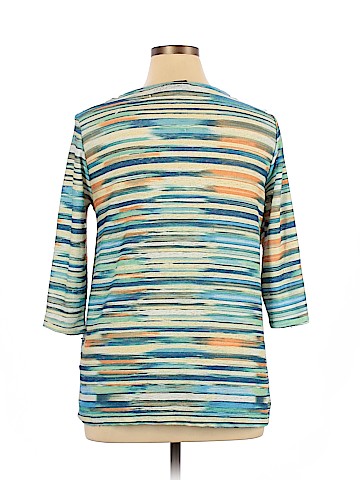 Onque Casuals 3/4 Sleeve Top (view 2)