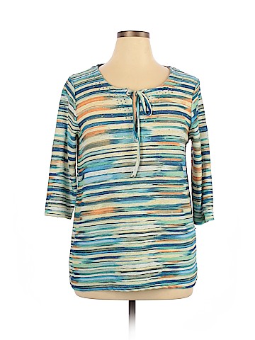 Onque Casuals 3/4 Sleeve Top (view 1)