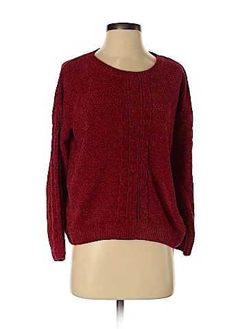 Pink Rose Pullover Sweater (view 1)