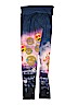 Justice Print Blue Leggings Size 12 - photo 2