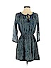 Lucky Brand 100% Polyester Blue Casual Dress Size XS - photo 1
