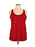 Lane Bryant Red Tank Top Size 16 Plus (2) - photo 1