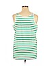 Lane Bryant Green Tank Top Size 16 Plus (2) - photo 2