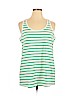 Lane Bryant Green Tank Top Size 16 Plus (2) - photo 1