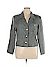 Christopher & Banks 100% Polyester Gray Blazer Size 16 - photo 1