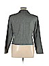 Christopher & Banks 100% Polyester Gray Blazer Size 16 - photo 2