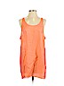 Diane von Furstenberg Orange Sleeveless Blouse Size S - photo 1