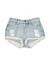 Carmar Blue Denim Shorts Size 26 waist - photo 1