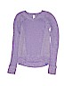 Ivivva 100% Cotton Purple Pullover Sweater Size 8 - photo 1