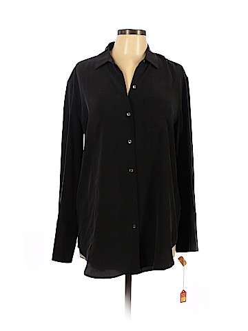Equipment Long Sleeve Button-Down Shirt (view 1)