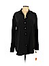 Equipment 100% Silk Black Long Sleeve Button-Down Shirt Size L - photo 1