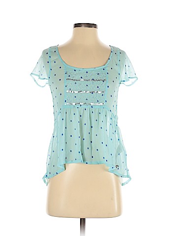 Hollister Short Sleeve Blouse (view 1)
