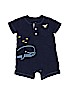 Carter's 100% Cotton Blue Short Sleeve Outfit 3-6 MO / 6 MO - photo 1