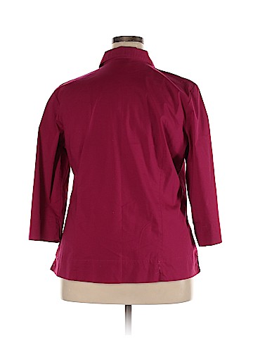 Mossimo 3/4 Sleeve Button-Down Shirt (view 2)