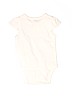 Carter's 100% Cotton Ivory Short Sleeve Onesie 0-3 MO / 3 MO - photo 2