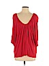 Soft Joie 100% Viscose Red 3/4 Sleeve Top Size XS - photo 1