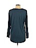 DKNY Blue 3/4 Sleeve Top Size L - photo 2