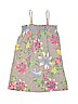 Baby Gap 100% Cotton Floral Gray Dress Size 4T - photo 1