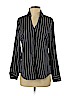 Express 100% Polyester Blue Long Sleeve Blouse Size S (petite) - photo 1