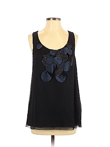 7 For All Mankind Sleeveless Silk Top (view 1)