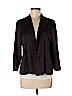 Eileen Fisher Brown Silk Blazer Size M (petite) - photo 1