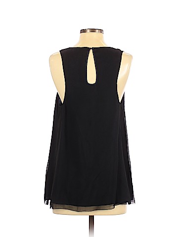 7 For All Mankind Sleeveless Silk Top (view 2)