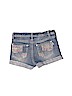 Free Planet Blue Denim Shorts Size 6 - photo 2