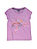 Gap Kids 100% Cotton Graphic Purple Short Sleeve T-Shirt Size S (kids) - photo 1