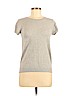 Bonpoint 100% Cotton Gray Short Sleeve Top Size EU 38 / US 8 - photo 1
