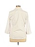 Como White Long Sleeve Button-Down Shirt Size XL - photo 2