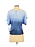 BCX 100% Polyester Blue Short Sleeve T-Shirt Size S - photo 2