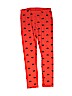 The Children's Place Solid Red Leggings Size 7 - 8 - photo 1