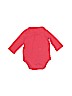 Baby Gap 100% Cotton Red Long Sleeve Onesie Size 3-6 mo - photo 2
