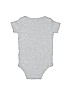 Nike 100% Cotton Graphic Gray Short Sleeve Onesie 3-6 MO / 6 MO - photo 2