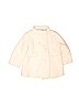 Old Navy 100% Acrylic Solid White Coat Size 12-18 mo - photo 1