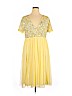 Maya 100% Polyester Yellow Cocktail Dress Size 14 - photo 1